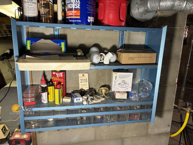 Lot 83-2110 - Steel Shelving with Drawers