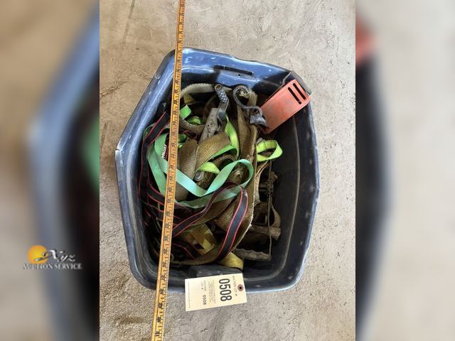 Lot 83-0508 - Lot of Ratchet Straps