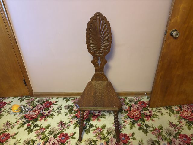 Lot 83-1005 - Antique Wooden Chair