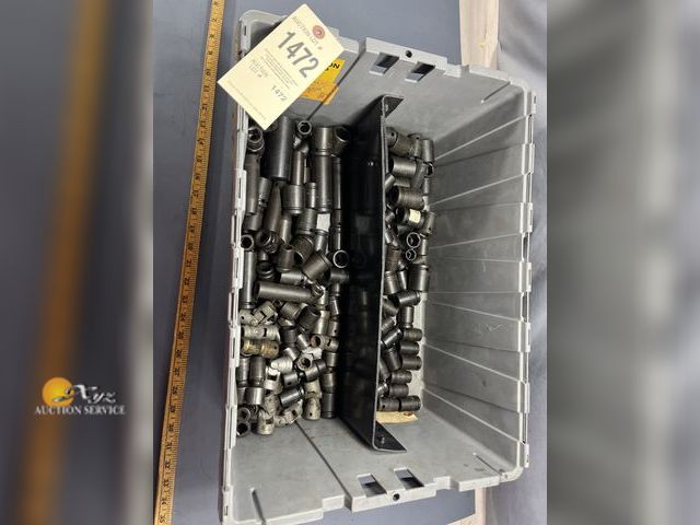 Lot 83-1472 - 180Pc Impact Socket Lot Mac, Proto, Armstrong, and Cornwell Brands