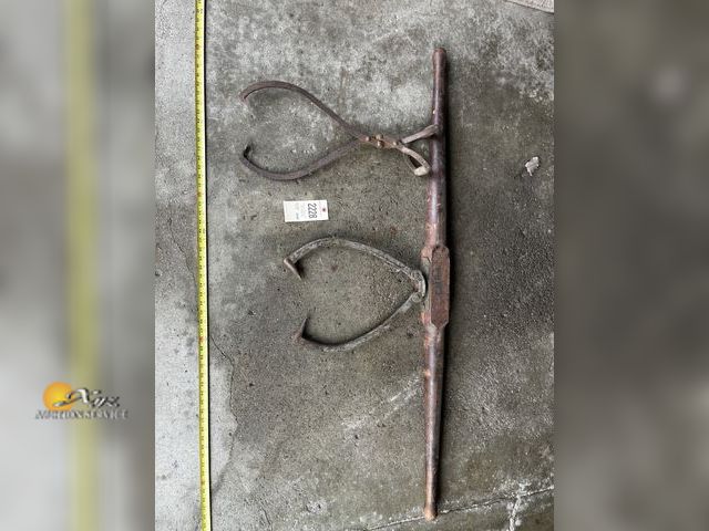 Lot 83-2228 - Two Log Tongs