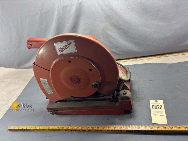 Lot 83-0820 - Milwaukee 14" Abrasive Cut-Off Machine
