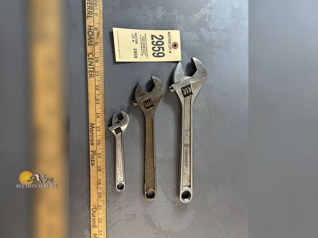 Lot 83-2959 - Three Crescent Wrenches