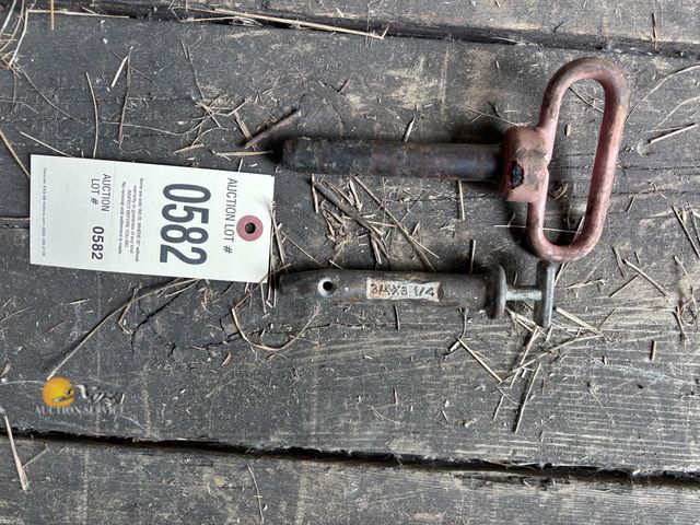 Lot 83-0582 - Two Hitch Pins