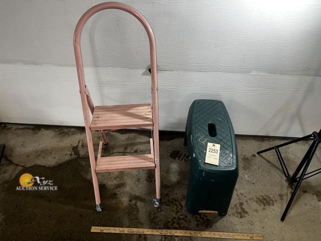 Lot 83-2253 - Two Step Stools