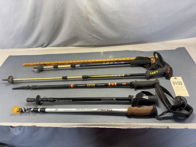 Lot 83-0150 - Five Trekking Poles