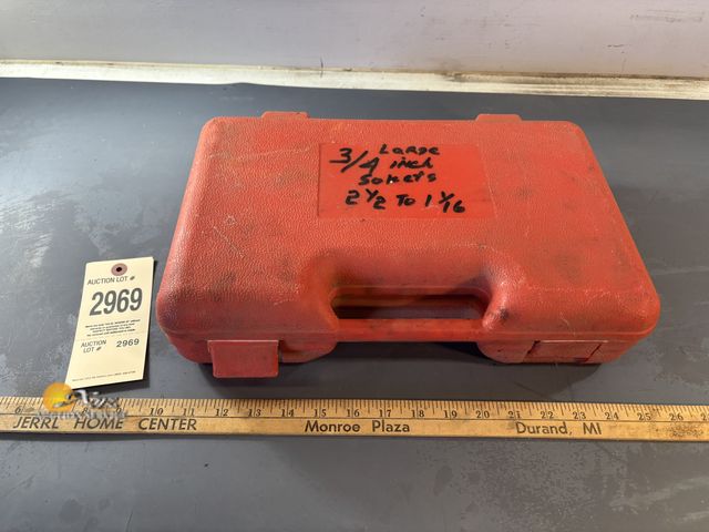 Lot 83-2969 - 3/4 inch Drive Sockets