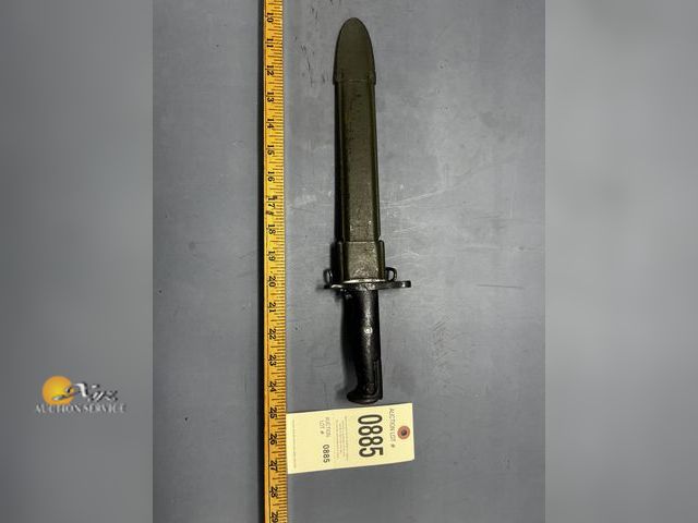 Lot 83-885 - M1 Garand Bayonet and Sheath
