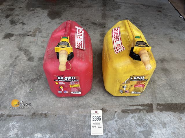 Lot 83-2396 - Two Diesel 5 Gallon Cans