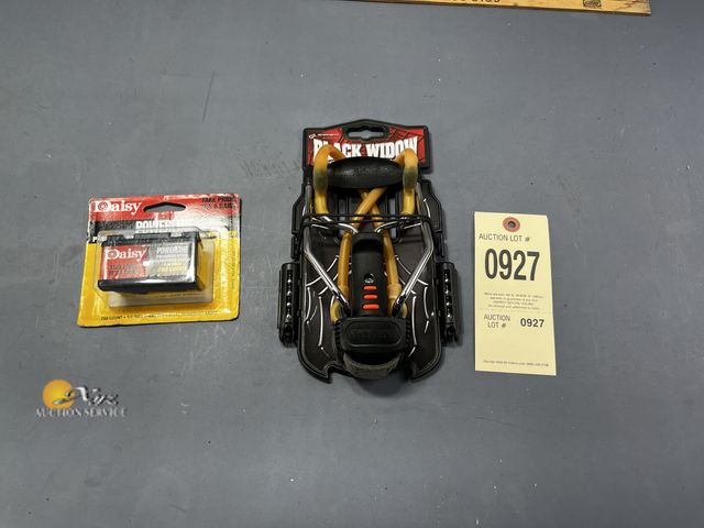 Lot 83-927 - Slingshot and Steel BB's