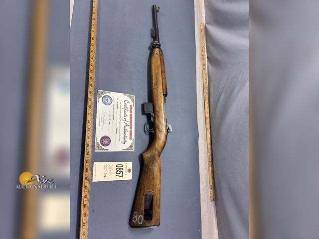 Lot 83-0857 - U.S M1 Carbine .30 Semi-Auto Rifle