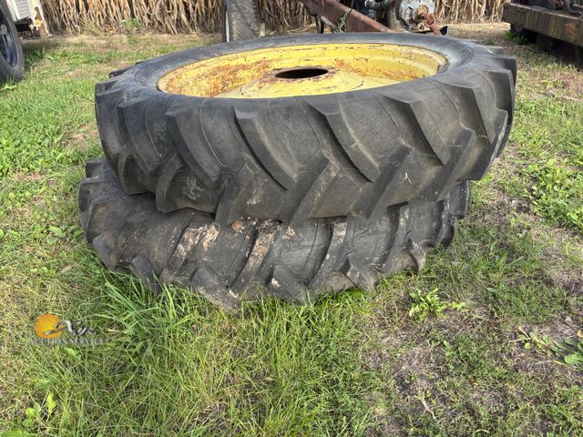 Lot 83-1040 - Two Armstrong 12.4-38 Tires on rims