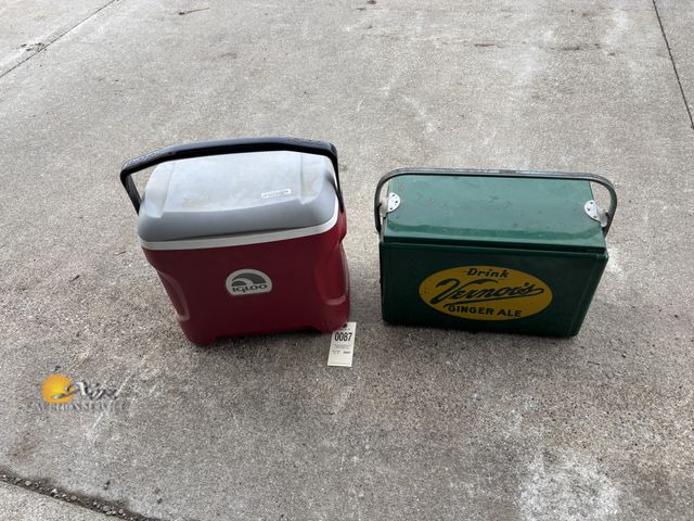Lot 83-0087 - Two Coolers