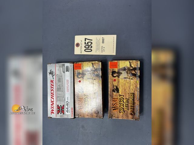 Lot 83-957 - Three Boxes of 44-40