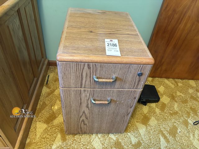 Lot 83-2186 - Two Drawer Filing Cabinet