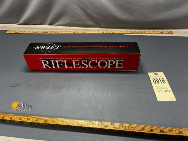 Lot 83-916 - Swift Riflescope with Sunshade
