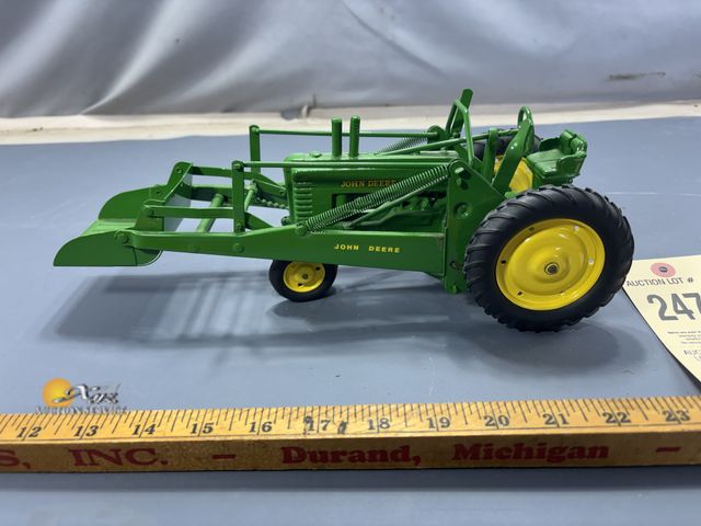 Lot 83-2470 - John Deere with Loader Toy Tractor