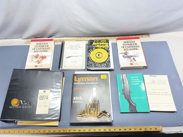 Lot 83-974 - Miscellaneous Reloading Books