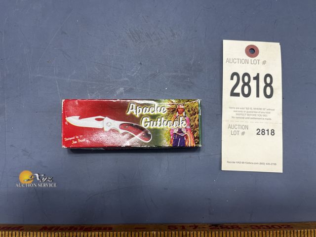 Lot 83-2818 - Apache Guthook Deer Knife