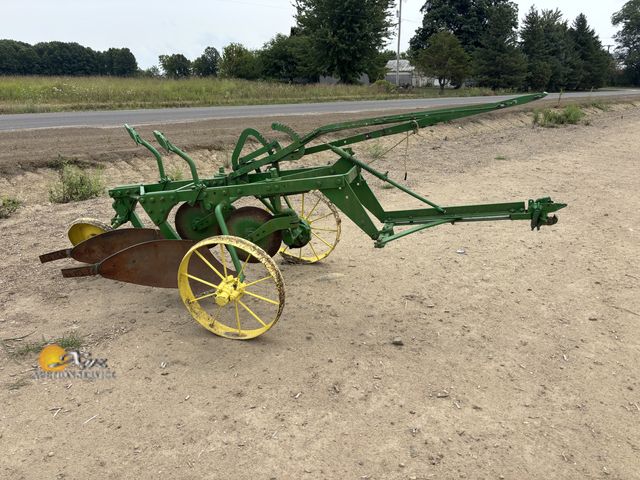Lot 83-1034 - John Deere 2-16 Steel Wheel Plow