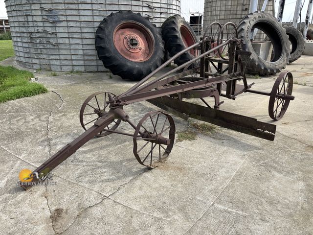 Lot 83-1025 - Antique Pull-Type Road Grader