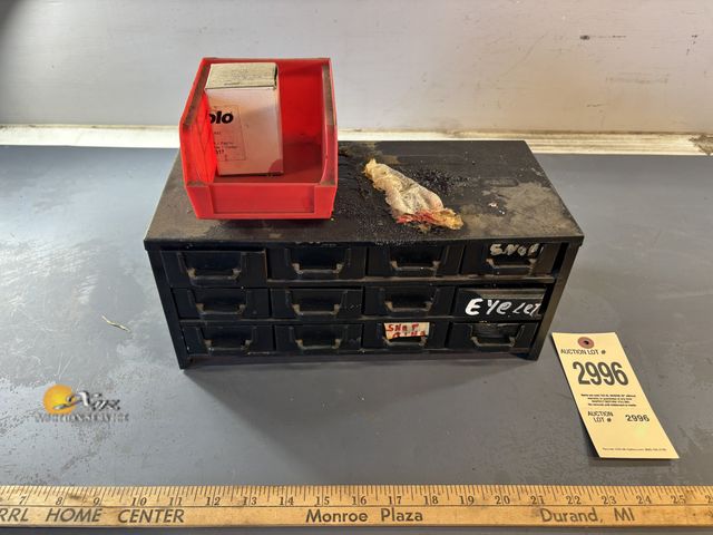 Lot 83-2996 - Bolt Bin and Contents