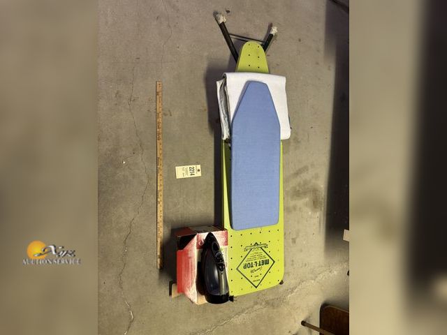 Lot 83-2214 - Ironing Boards and Iron