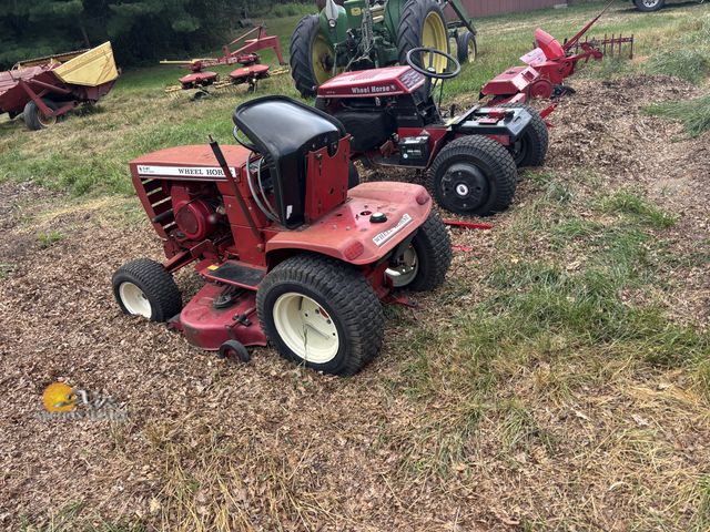 Lot 83-1013 - Two Wheel Horse with attachments Riding Lawn Mower
