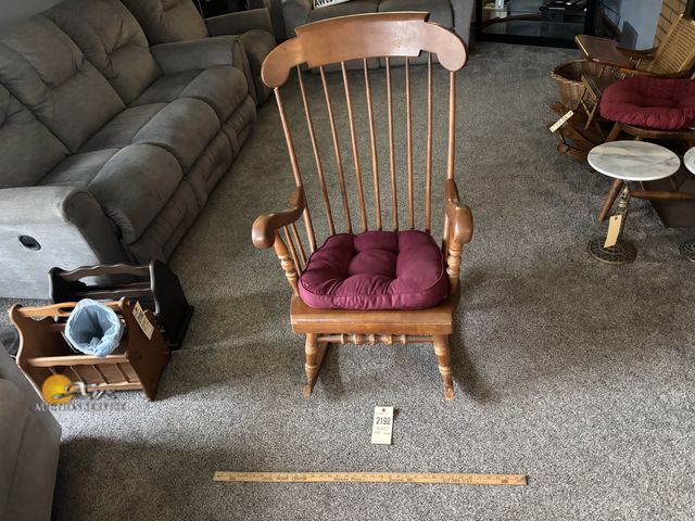 Lot 83-2192 - Wooden Rocking Chair