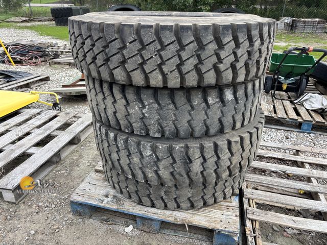 Lot 83-1011 - Four 12 R 22.5 Tires