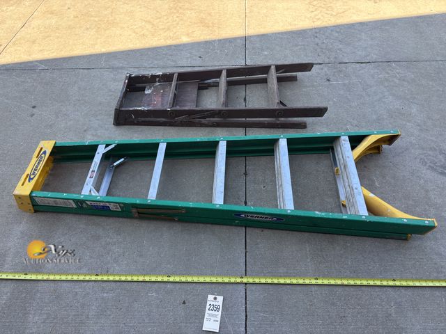 Lot 83-2359 - Two Ladders