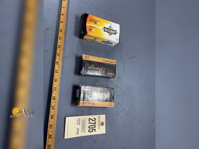 Lot 83-2705 - Three Boxes of 38 Super 125 GR Full Metal Jacket