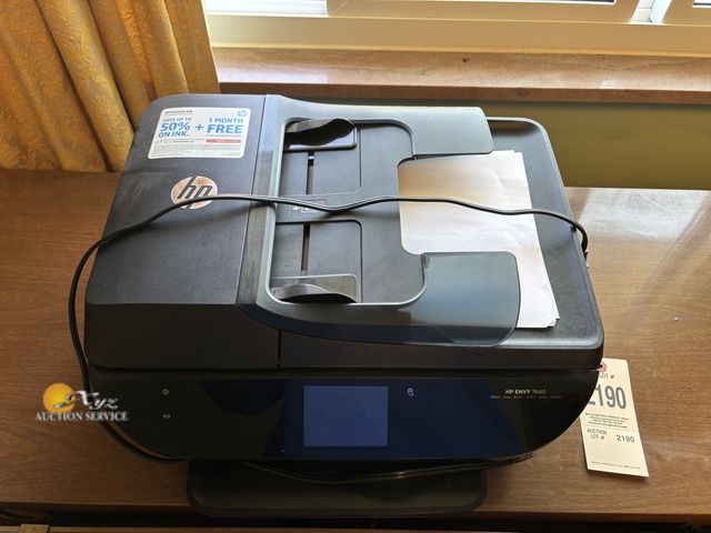 Lot 83-2190 - HP Envy 7640 Printer
