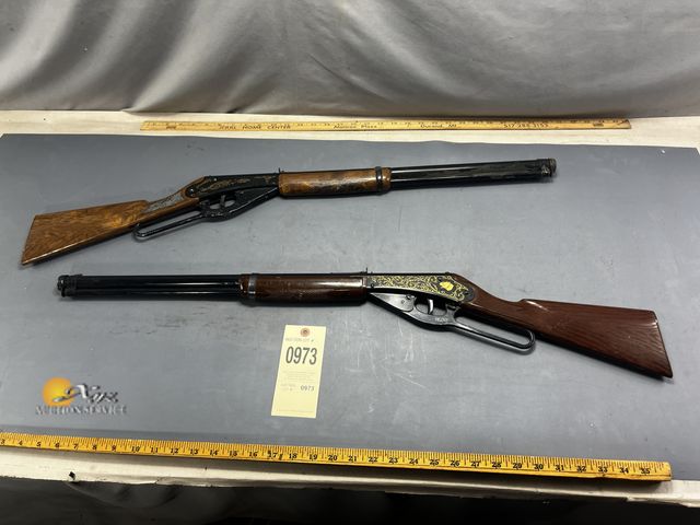 Lot 83-973 - Two Lever Action Daisy BB Guns