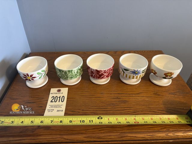 Lot 83-2010 - Set of Five Bowls