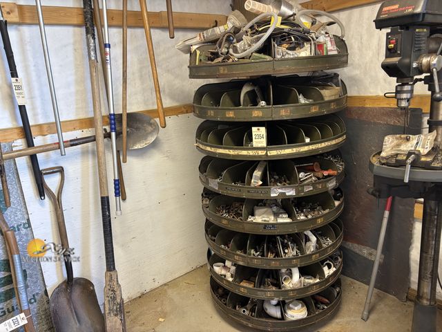 Lot 83-2354 - Bolt Bin with Contents