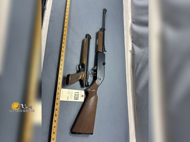 Lot 83-1339 - 760 Crossman Pump Pellet Gun and Crossman Pellet Pistol