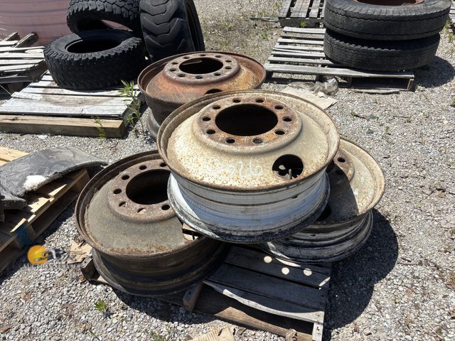 Lot 83-3026 - Five 24.5 Budd Rims