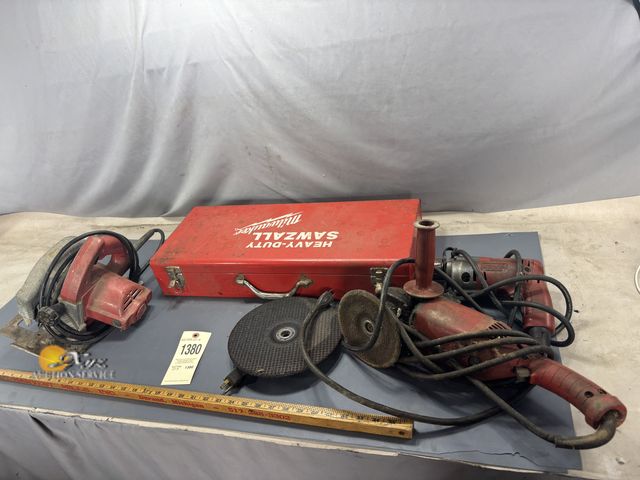 Lot 83-1380 - Lot of Corded Milwaukee Tools
