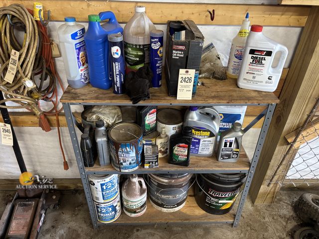 Lot 83-2426 - Shelf with Contents