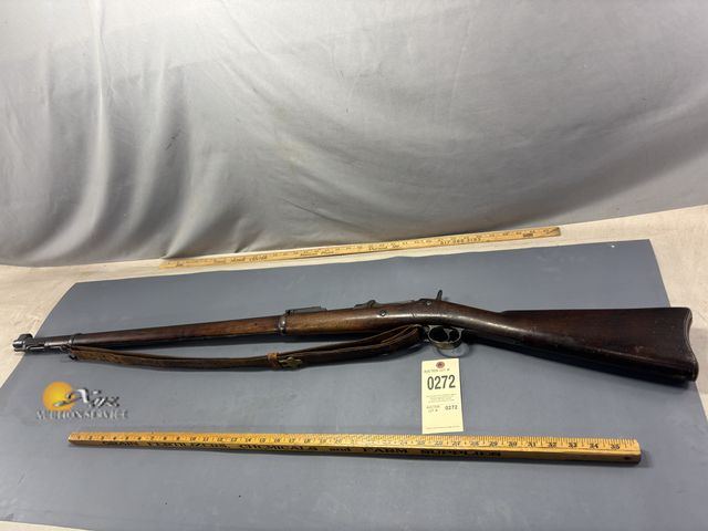 Lot 83-0272 - U.S Springfield 1884 .45-70 Single Shot Hinged Breechblock Rifle