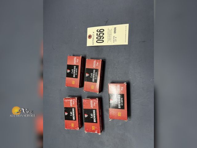 Lot 83-956 - Five Boxes of 7.65 Ammunition
