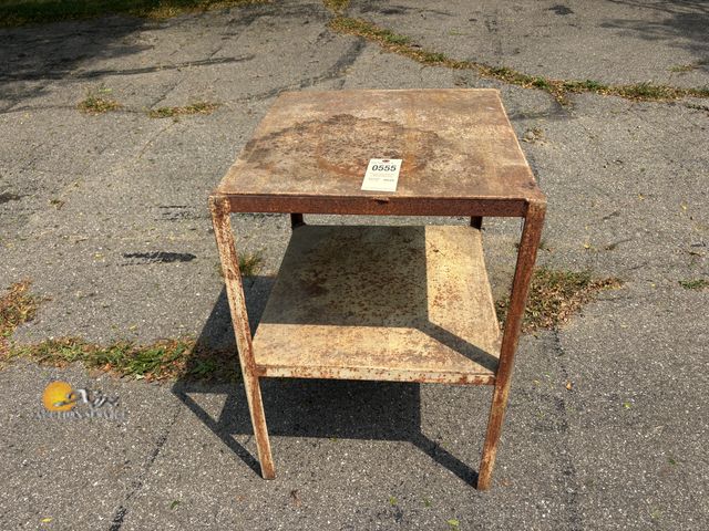 Lot 83-0555 - Metal Work Table