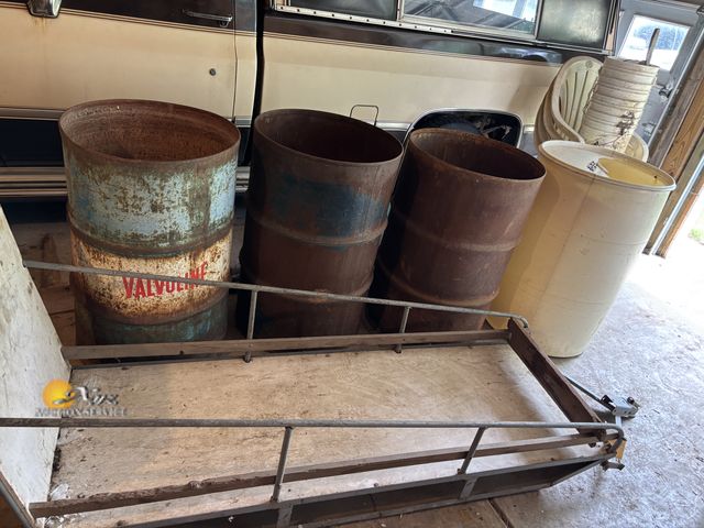 Lot 83-1055 - Four 55 Gal Barrels