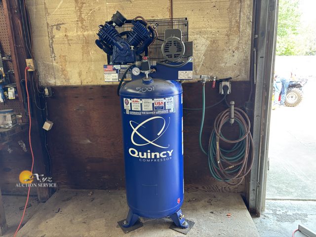 Lot 83-5001 - Quincy Air Compressor 60 Gal