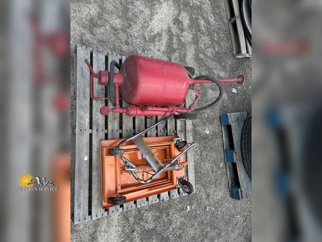 Lot 83-1070 - Sandblaster and Cart