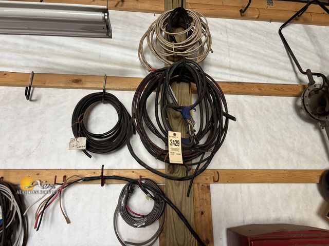 Lot 83-2429 - Contents of Wall Miscellaneous Wire/Cable