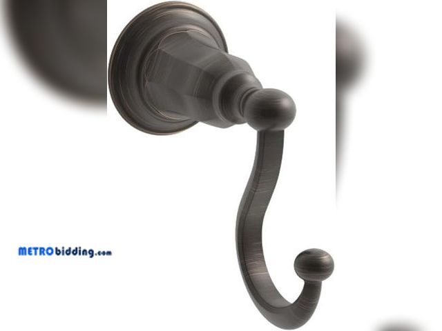 Lot 88-480818 - KOHLER K-13505-2BZ Kelston Robe Hook, Oil-Rubbed Bronze