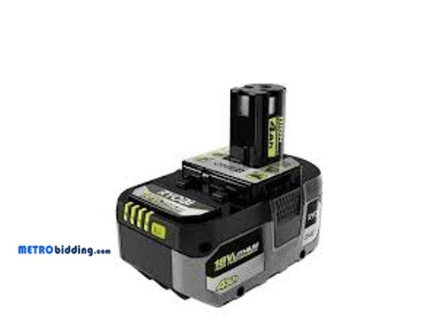 Lot 88-493714 - RYOBI ONE+ 18V 4.0 Ah Lithium-Ion HIGH PERFORMANCE Battery PBP004