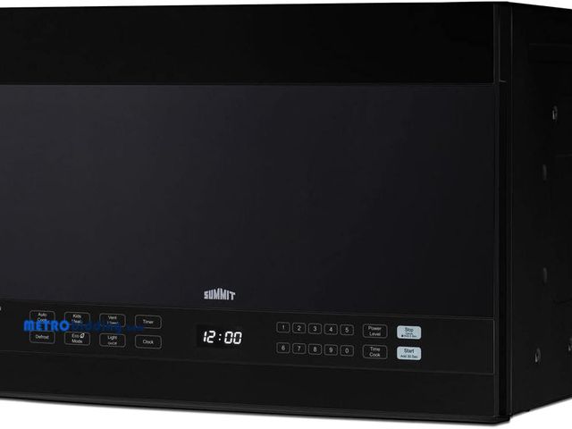 Lot 88-481623 - Summit 24” Over the Range Microwave, 1.4 cu.ft. Capacity, Under Cabinet Ventilation, Black, MSRP:$79...